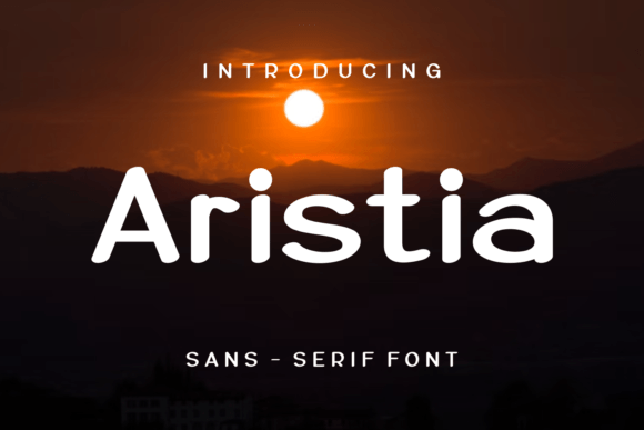 Aristia Font: Modern Sans Serif for Editorial Design