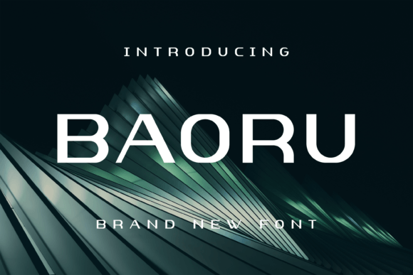 Baoru Font: Modern Sans Serif for Editorial Design