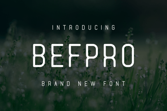 Befpro Font: Elevating Small Business Brand Identity