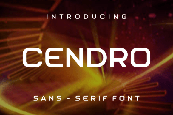 Cendro Font: A Unique Sans Serif for Modern Branding