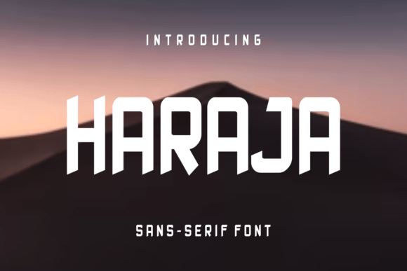 Haraja Font Review: Elevating Digital Campaign Visuals