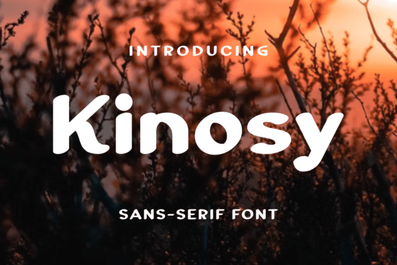 Kinosy Font: Unique Sans Serif for Modern Web Design