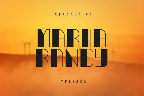Maria Raney Font: Modern Sans Serif Style Guide