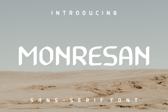 Monresan Font: Elevate Small Business Branding
