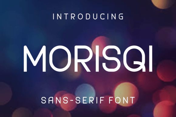 Morisqi Font: Unique Sans Serif for Editorial Design