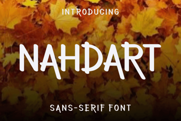 Nahdart Font: A Unique Sans Serif for Business Branding