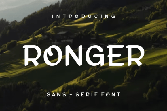 Ronger Font Review: A Unique Sans Serif for Modern Branding