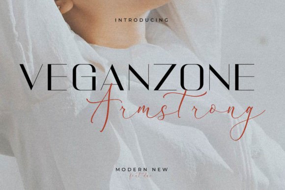 Veganzone Armstrong Duo Font for Small Business Branding