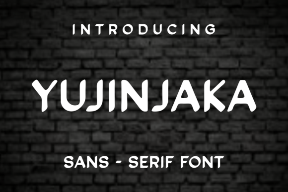 Yujinjaka Font: A Unique Sans Serif for Small Business Branding